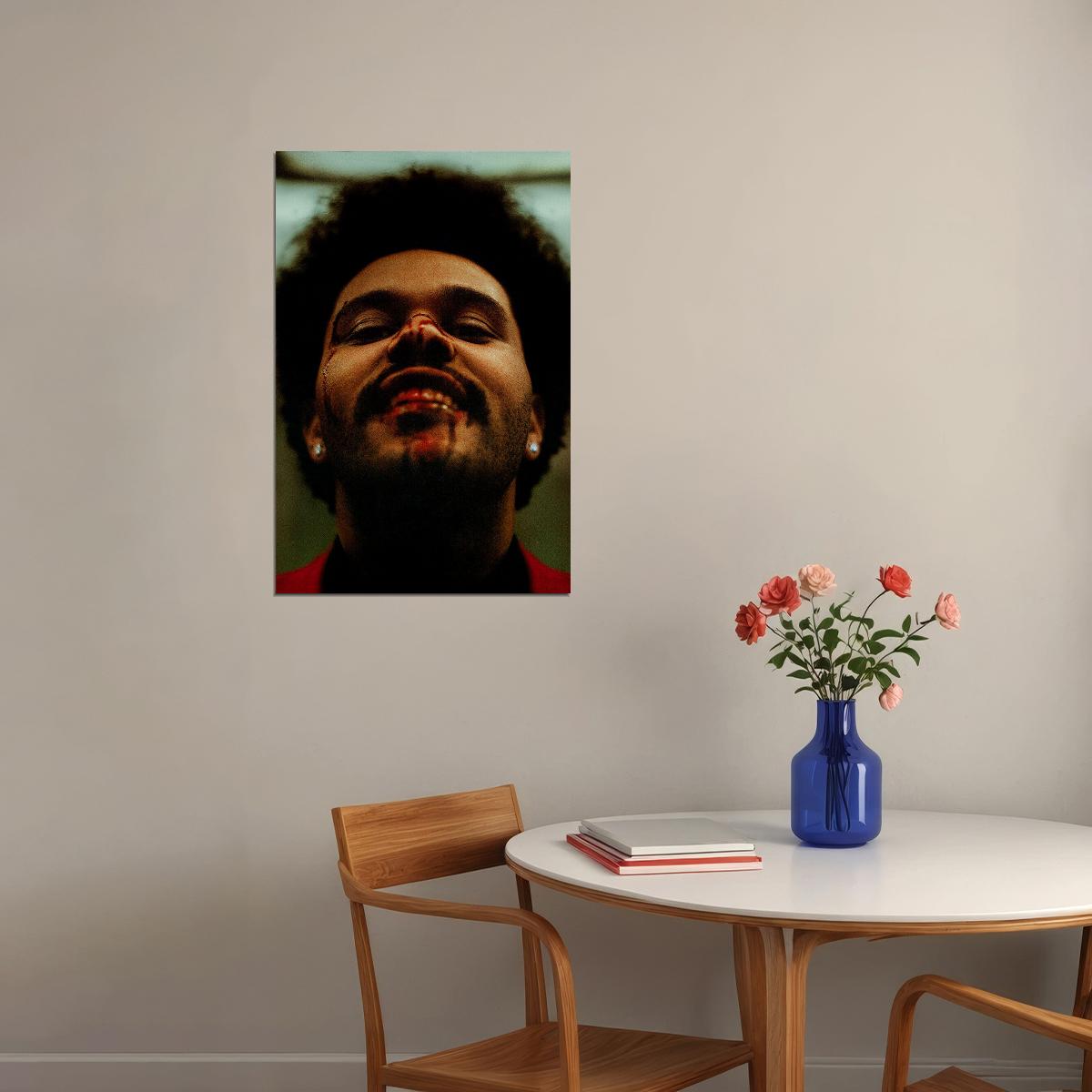 The Weeknd Album After Hours Deluxe Singer Poster Wall Art Print Home Wall Decor - xonomax
