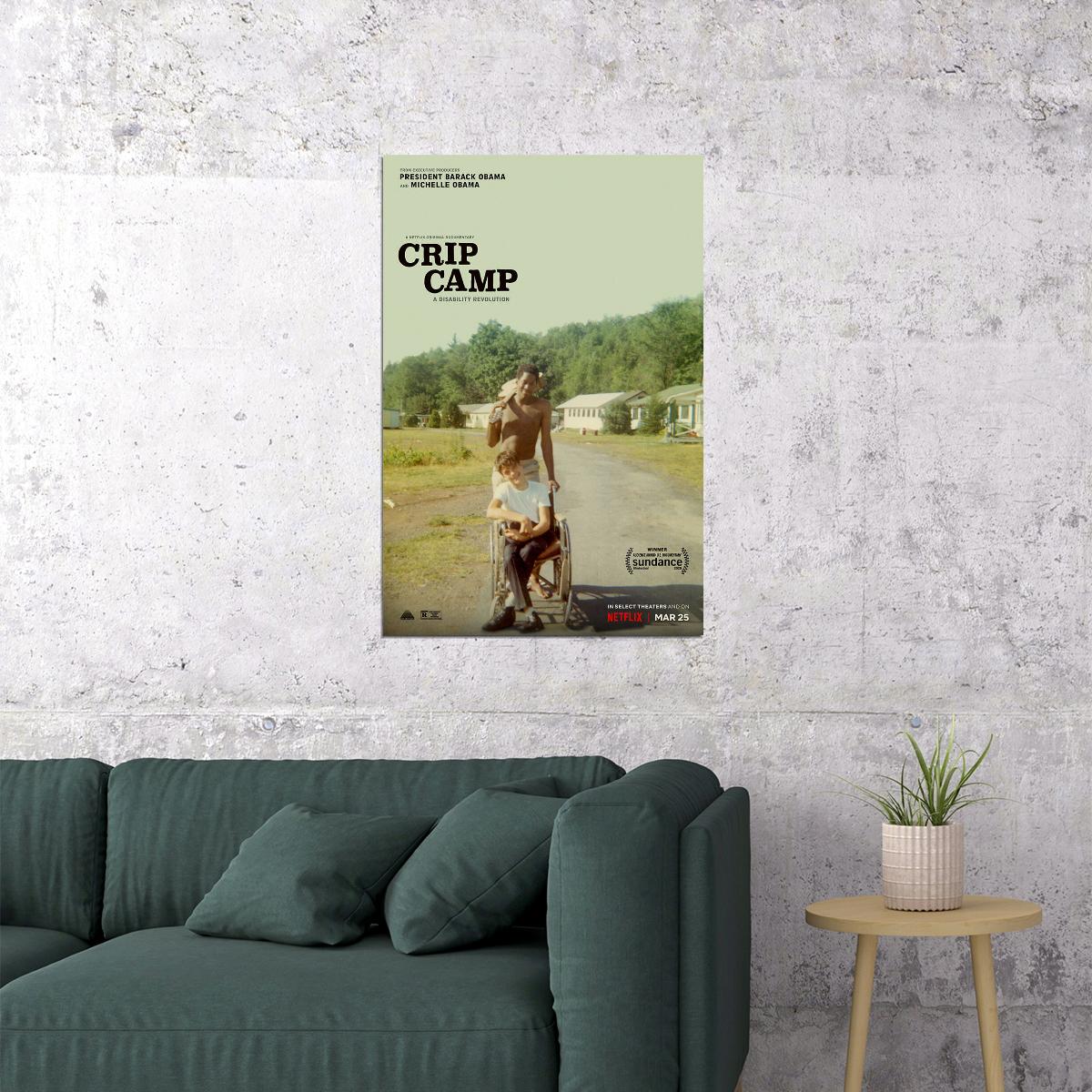 Crip Camp Movie 2020 Documentary History Poster Wall Art Print Home Wall Decor - xonomax