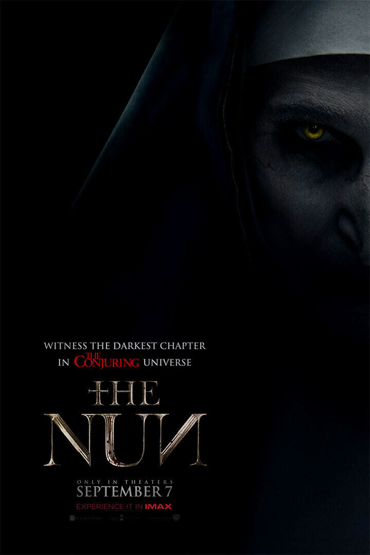 The Nun Hot Horror Movie Thriller Mystery Poster Wall Art Print Home Wall Decor - xonomax