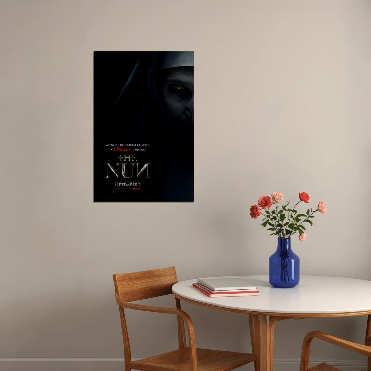 The Nun Hot Horror Movie Thriller Mystery Poster Wall Art Print Home Wall Decor - xonomax