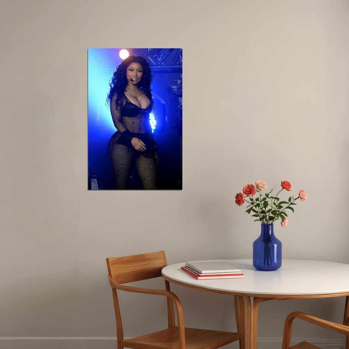 Nicki Minaj Hip Hop Rap Singer Songwriter Music Poster Wall Art Print Home Wall Decor - xonomax