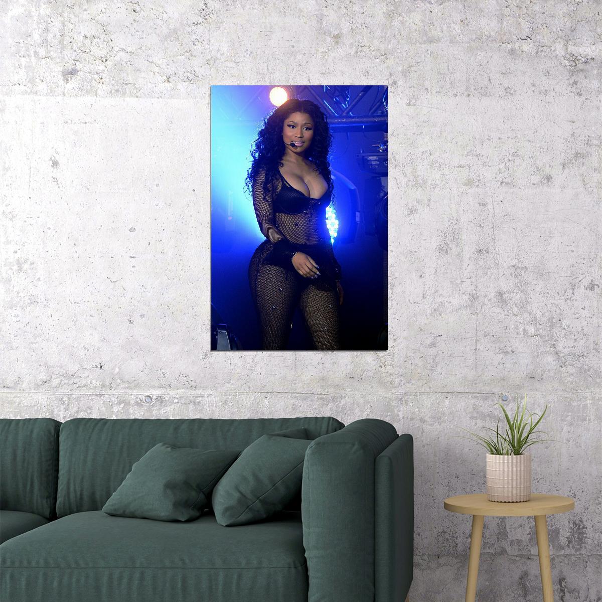 Nicki Minaj Hip Hop Rap Singer Songwriter Music Poster Wall Art Print Home Wall Decor - xonomax