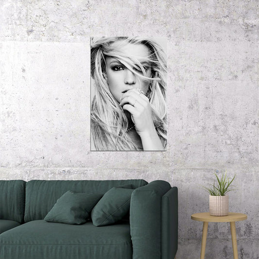 Young Britney Spears Artist Dancer Actor Producer Poster Wall Art Print Home Wall Decor - xonomax