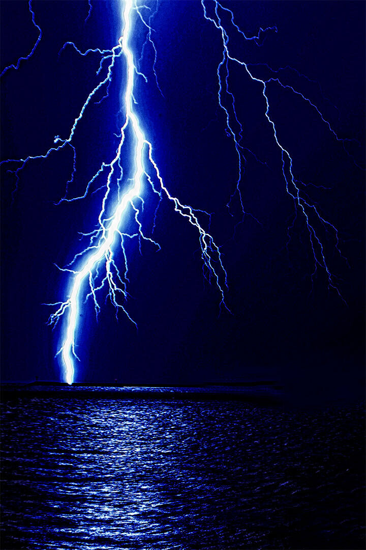 The Power Of Nature Lightning Photo Picture Poster Wall Art Print Home Wall Decor - xonomax