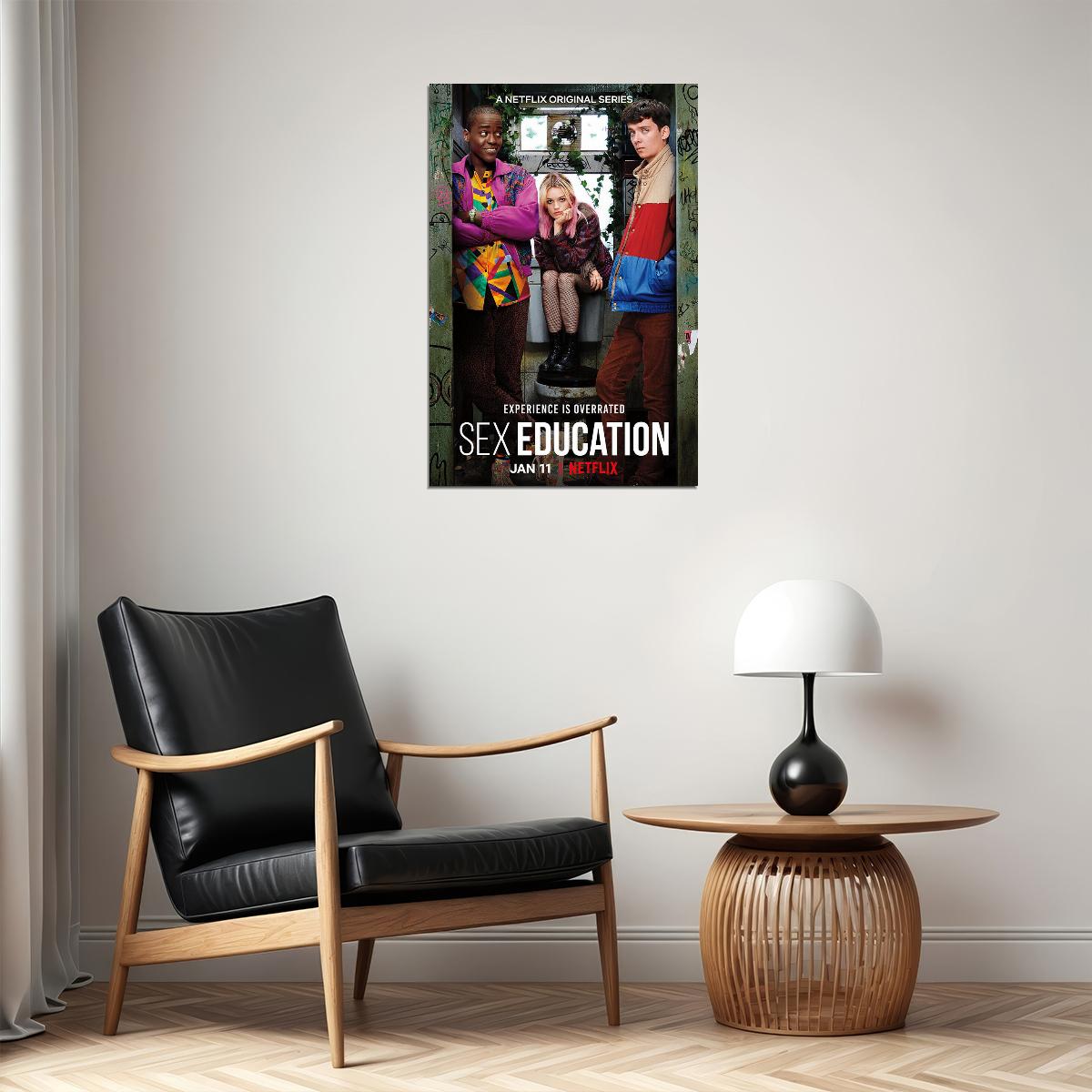 Sex Education Movie Comedy Drama Poster Wall Art Print Home Wall Decor - xonomax