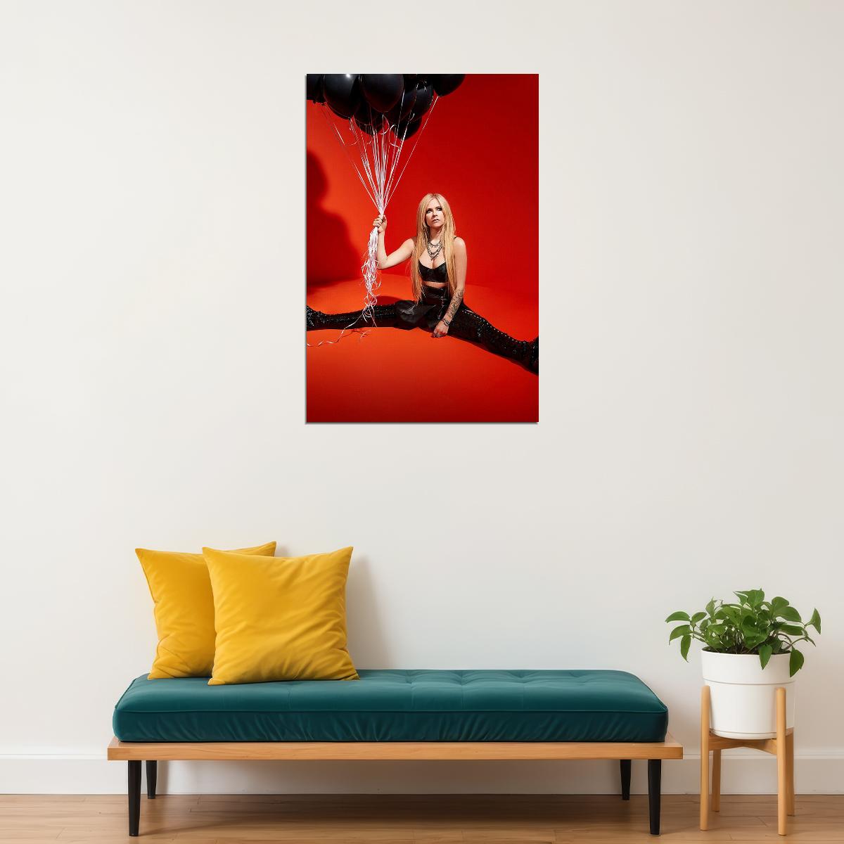 Avril Lavigne Love Sux 7. Studio Album Poster Wall Art Print Home Wall Decor - xonomax