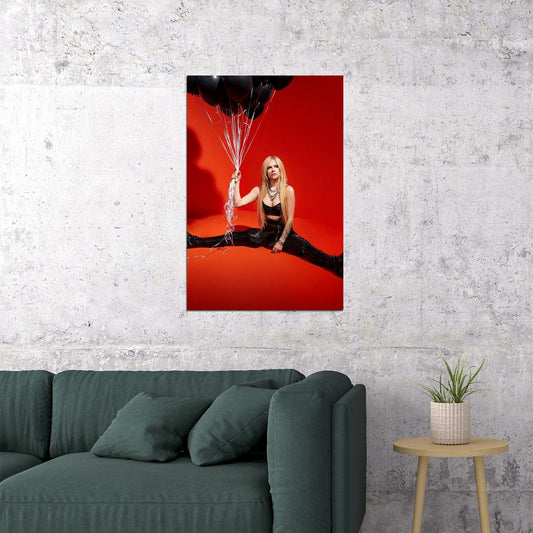 Avril Lavigne Love Sux 7. Studio Album Poster Wall Art Print Home Wall Decor - xonomax