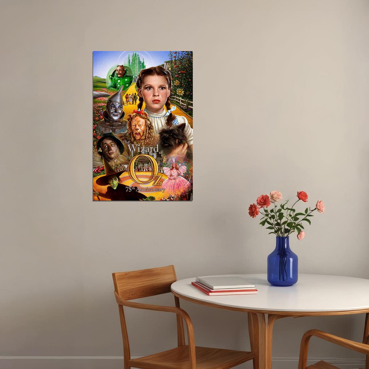 The Wizard Of Oz Movie Action Family Fantasy Poster Wall Art Print Home Wall Decor - xonomax