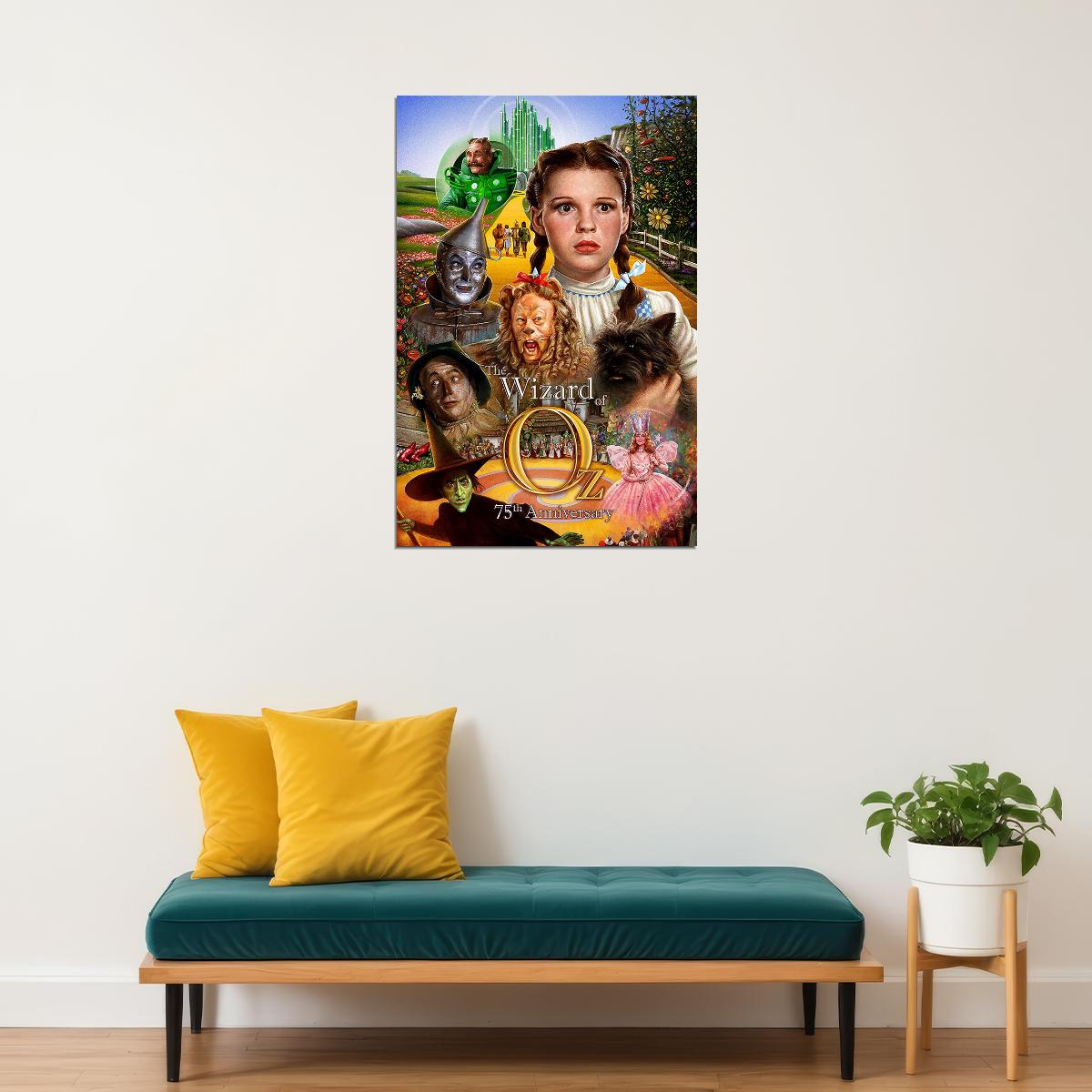 The Wizard Of Oz Movie Action Family Fantasy Poster Wall Art Print Home Wall Decor - xonomax