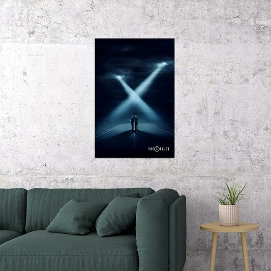 X Files Tv Series Sci Fi Action Poster Wall Art Print Home Wall Decor - xonomax