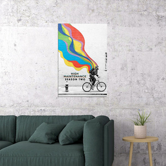 High Maintenance Ben Sinclair Season 4 Tv Show Poster Wall Art Print Home Wall Decor - xonomax