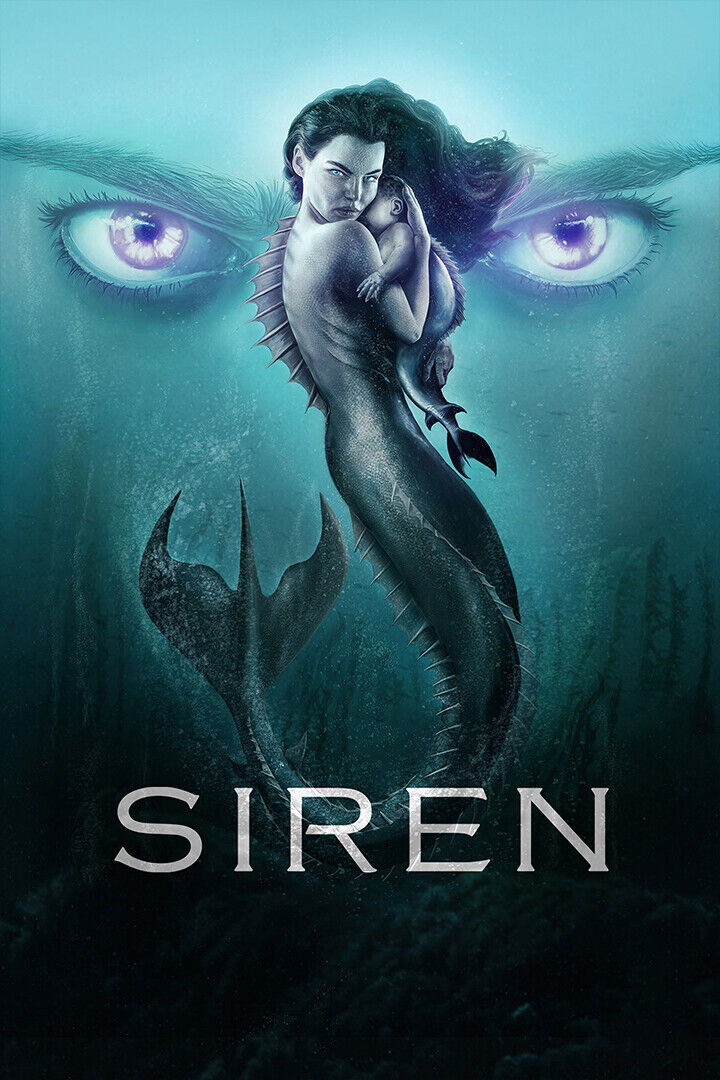 Siren Monster Mystery Tv Show Horror Poster Wall Art Print Home Wall Decor - xonomax