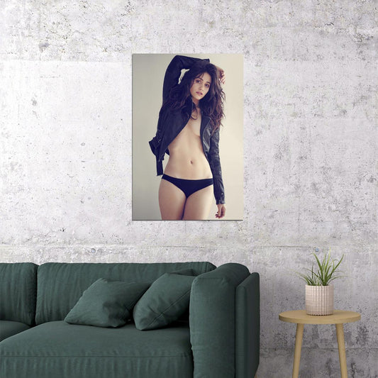 Emmy Rossum Beautiful Usa Actor Star Poster Wall Art Print Home Wall Decor - xonomax