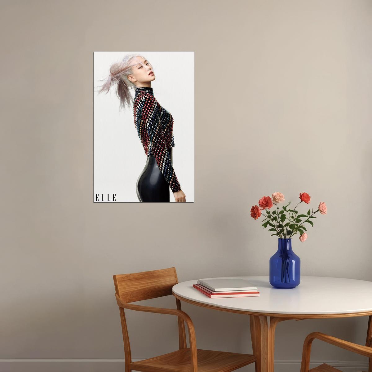 Blackpink Rose Kpop Artist Music Poster Wall Art Print Home Wall Decor - xonomax