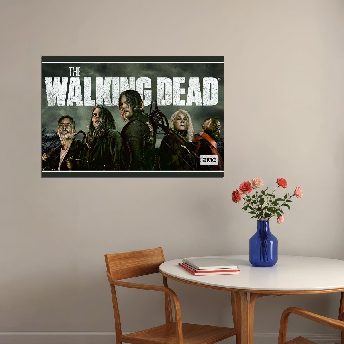 The Walking Dead Twd Season 10 Tv Series Poster Wall Art Print Home Wall Decor - xonomax