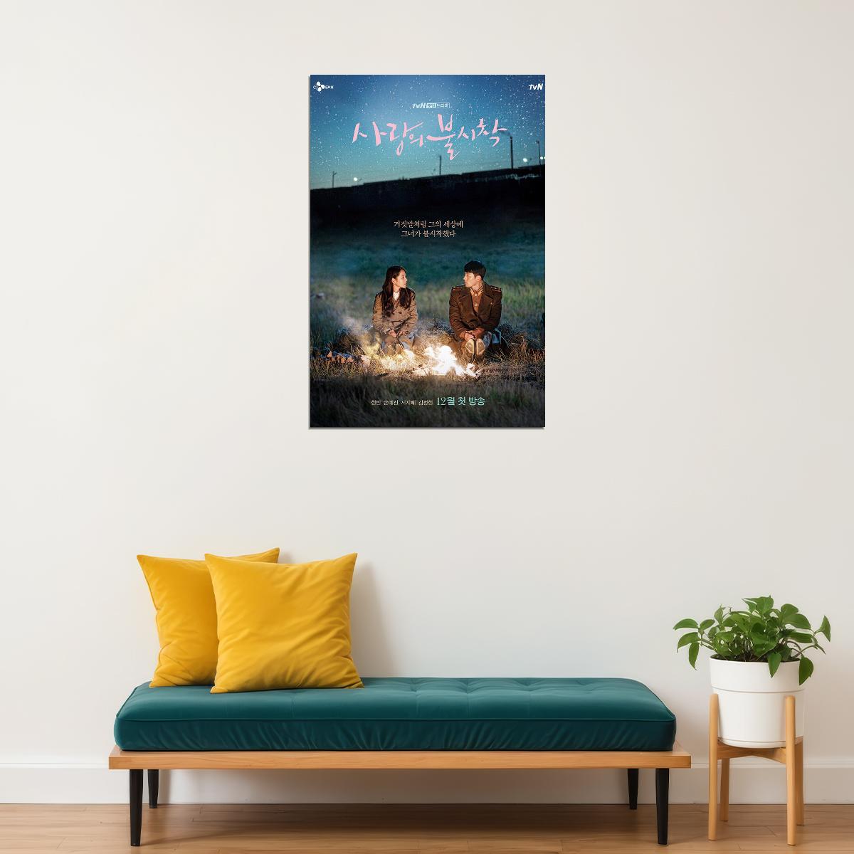 Crash Landing On You Son Ye Jin Hyun Bin Love Tv Poster Wall Art Print Home Wall Decor - xonomax