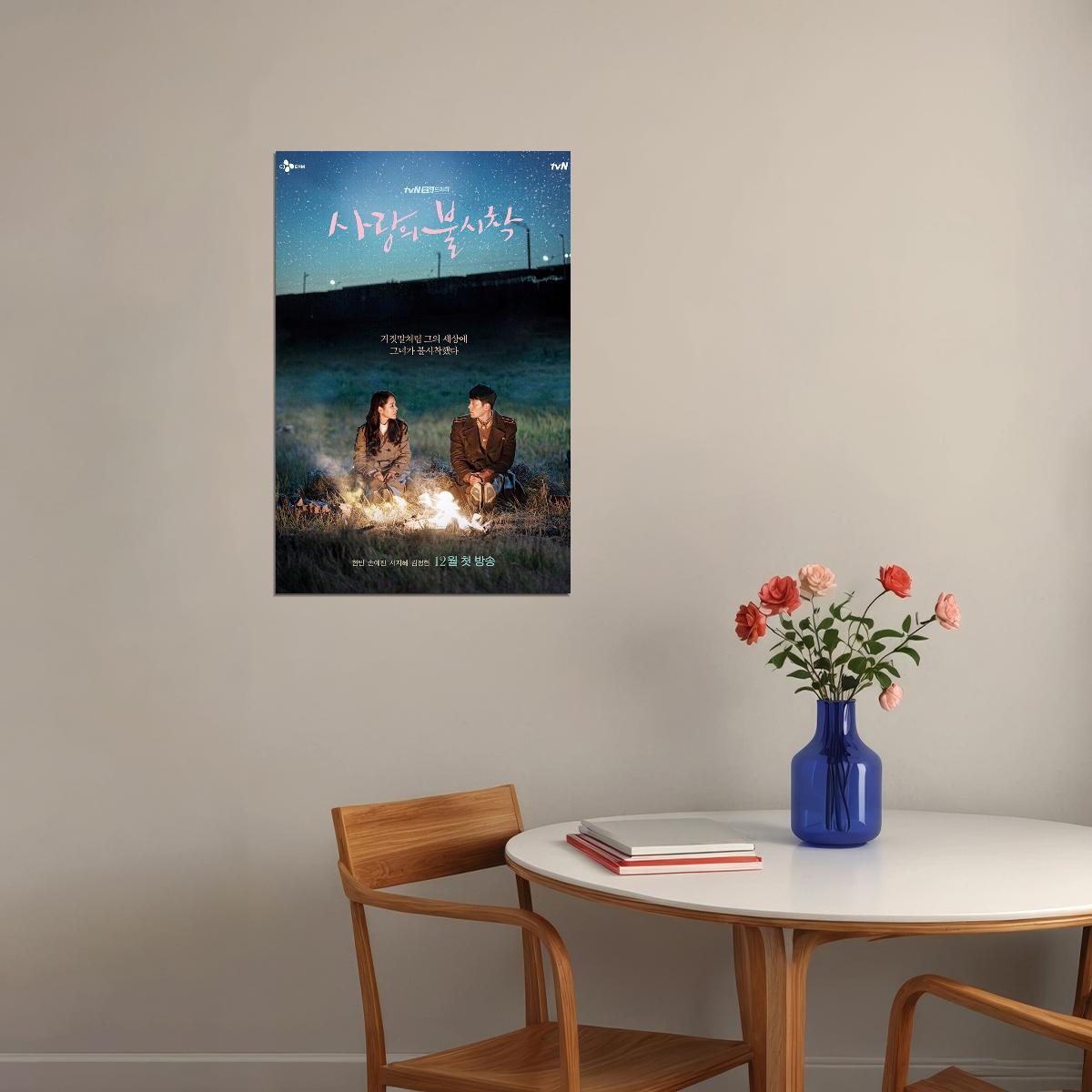Crash Landing On You Son Ye Jin Hyun Bin Love Tv Poster Wall Art Print Home Wall Decor - xonomax