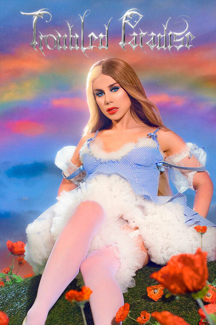 Slayyyter Troubled Paradise Music Album Singer Poster Wall Art Print Home Wall Decor - xonomax