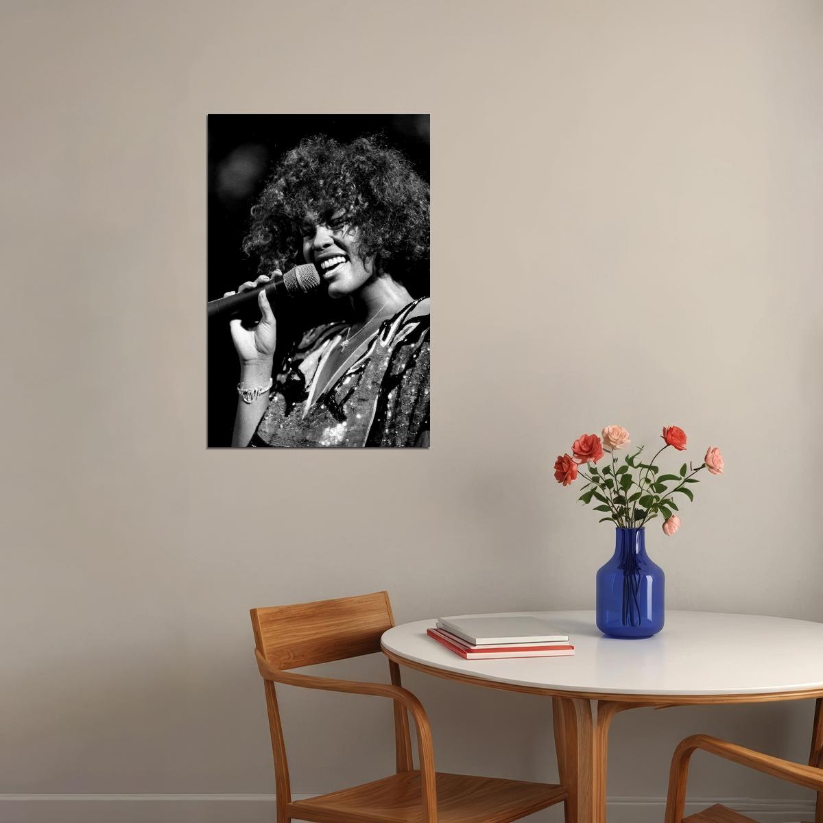 Whitney Houston American Singer Poster Wall Art Print Home Wall Decor - xonomax