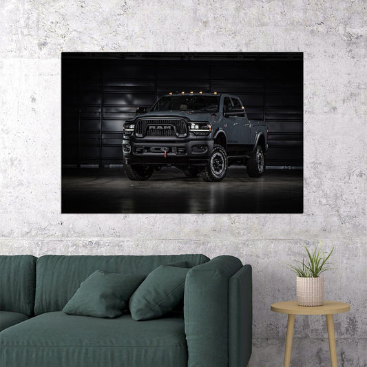 Power Wagon 75th Anniversary Edition Crew Cab Poster Wall Art Print Home Wall Decor - xonomax