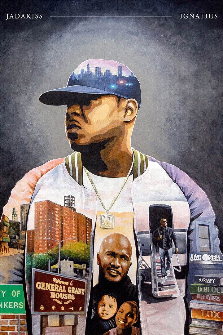 Rapper Jadakiss Ignatius Music Album Poster Wall Art Print Home Wall Decor - xonomax