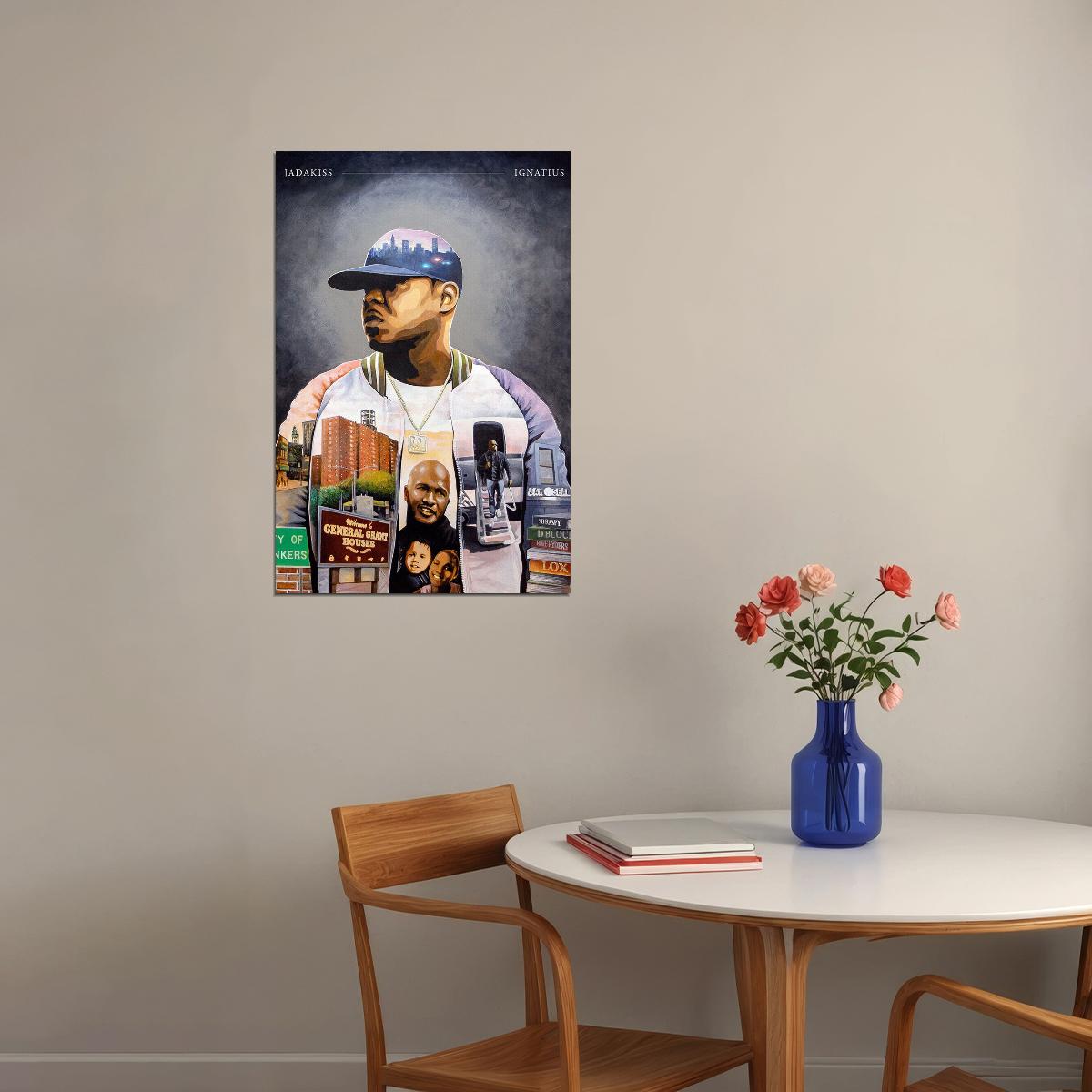 Rapper Jadakiss Ignatius Music Album Poster Wall Art Print Home Wall Decor - xonomax