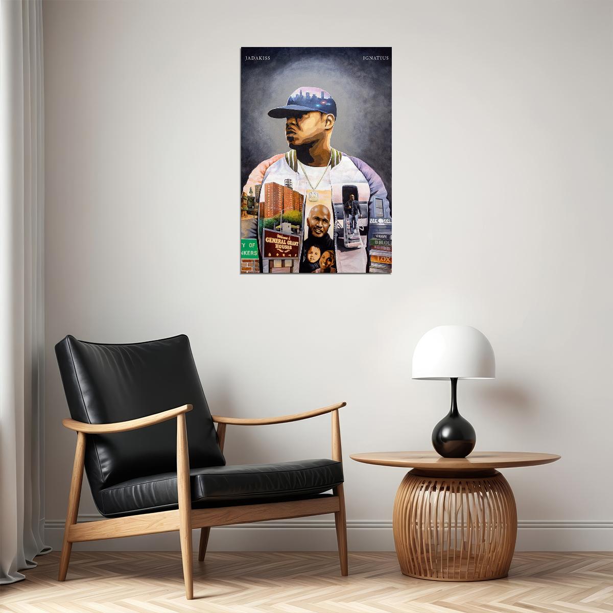 Rapper Jadakiss Ignatius Music Album Poster Wall Art Print Home Wall Decor - xonomax