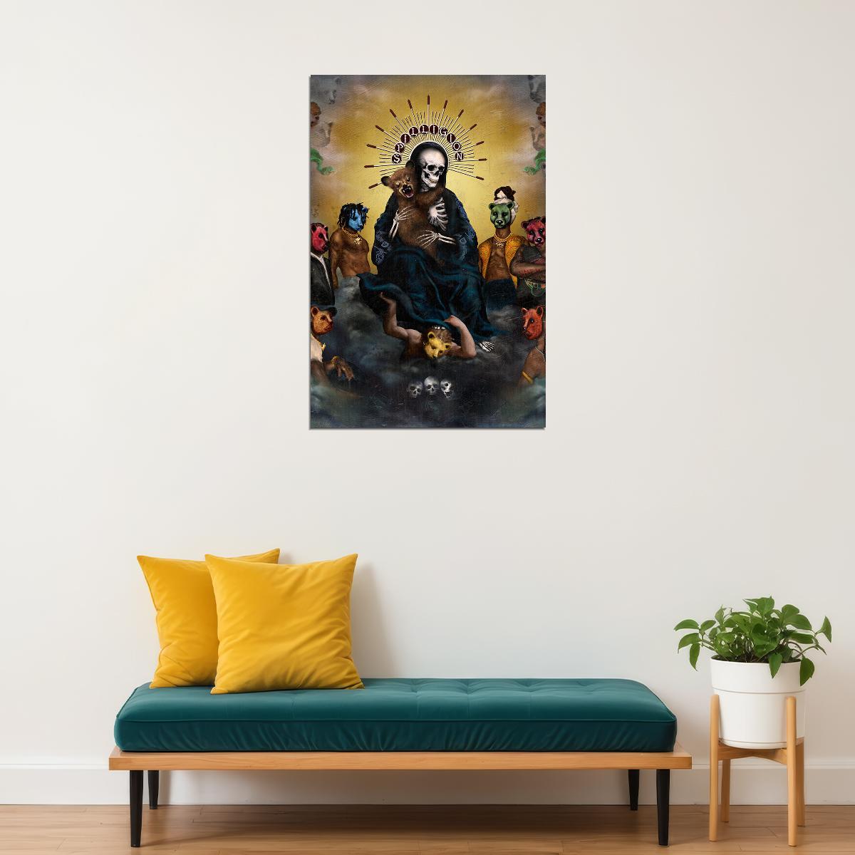 Jid American Rapper Spilligion Music Album Poster Wall Art Print Home Wall Decor