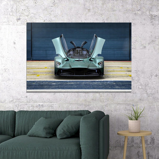 Aston Martin Valkyrie Spider Poster Wall Art Print Home Wall Decor - xonomax