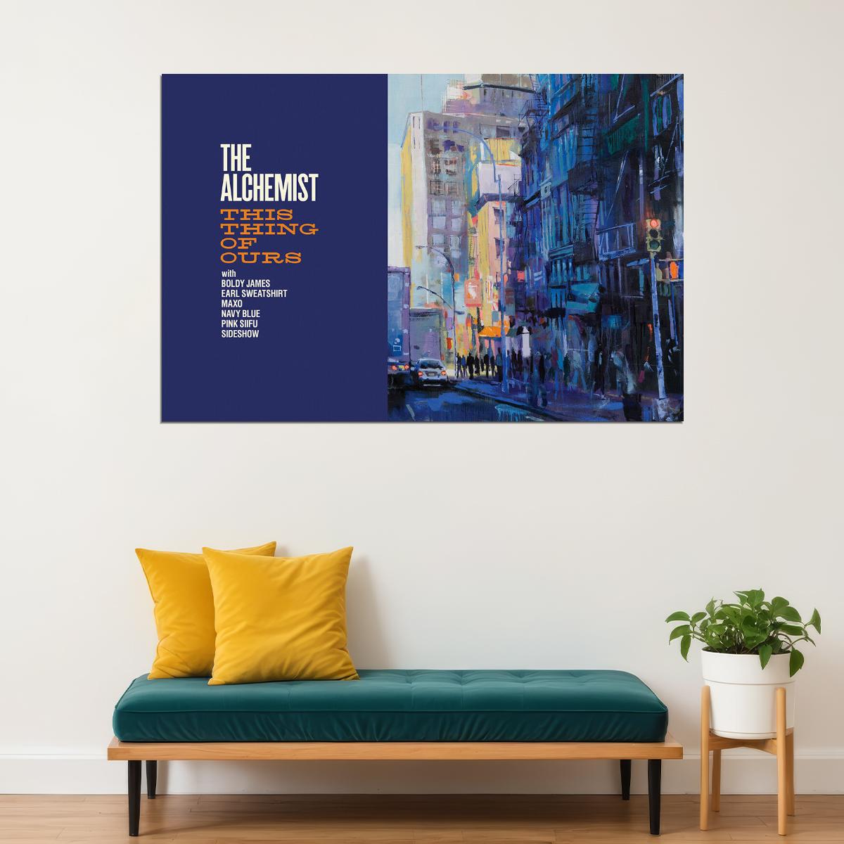 The Alchemist This Thing Of Ours Music Album Singer Poster Wall Art Print Home Wall Decor - xonomax