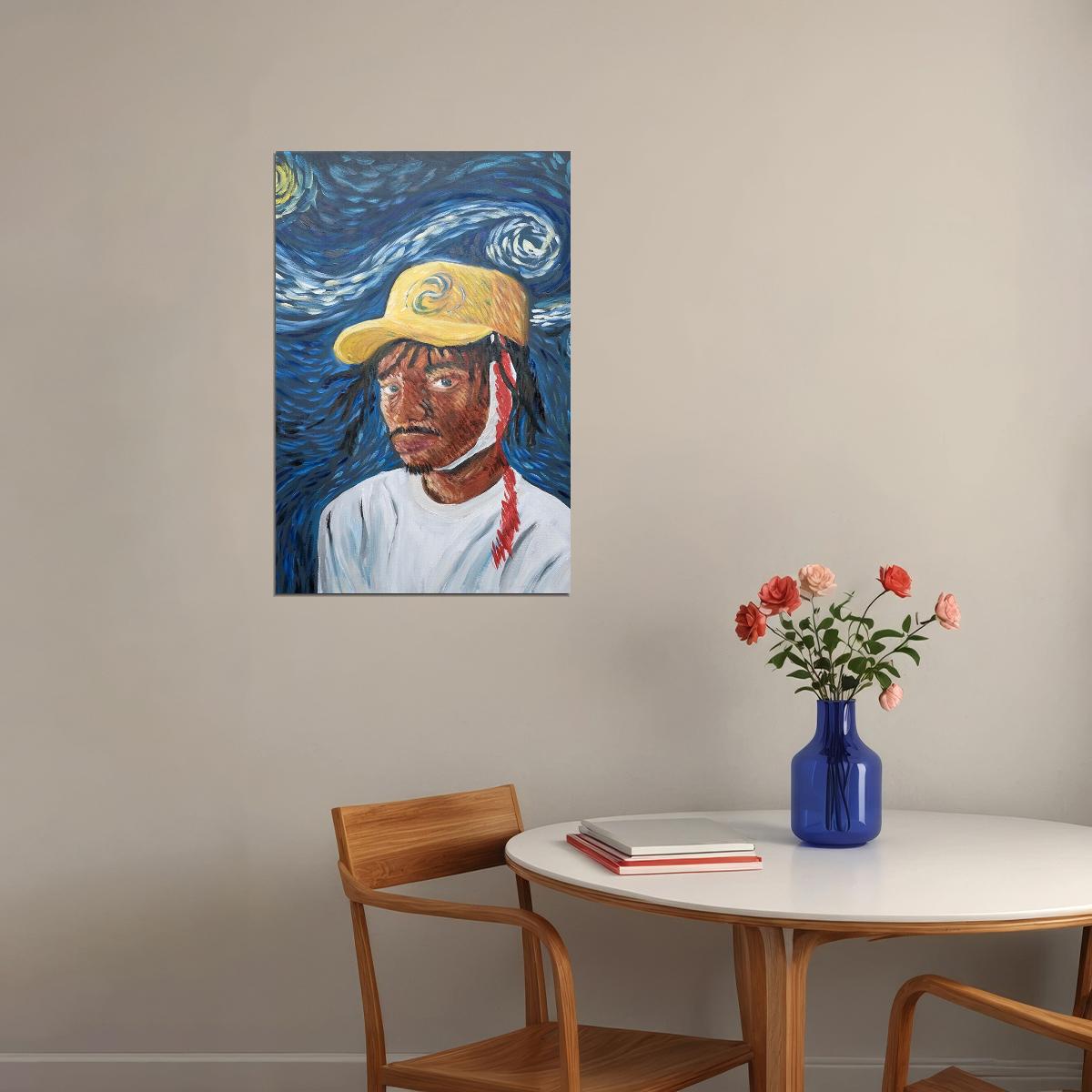 Zelooperz Van Goghs Left Ear Music Album Poster Wall Art Print Home Wall Decor