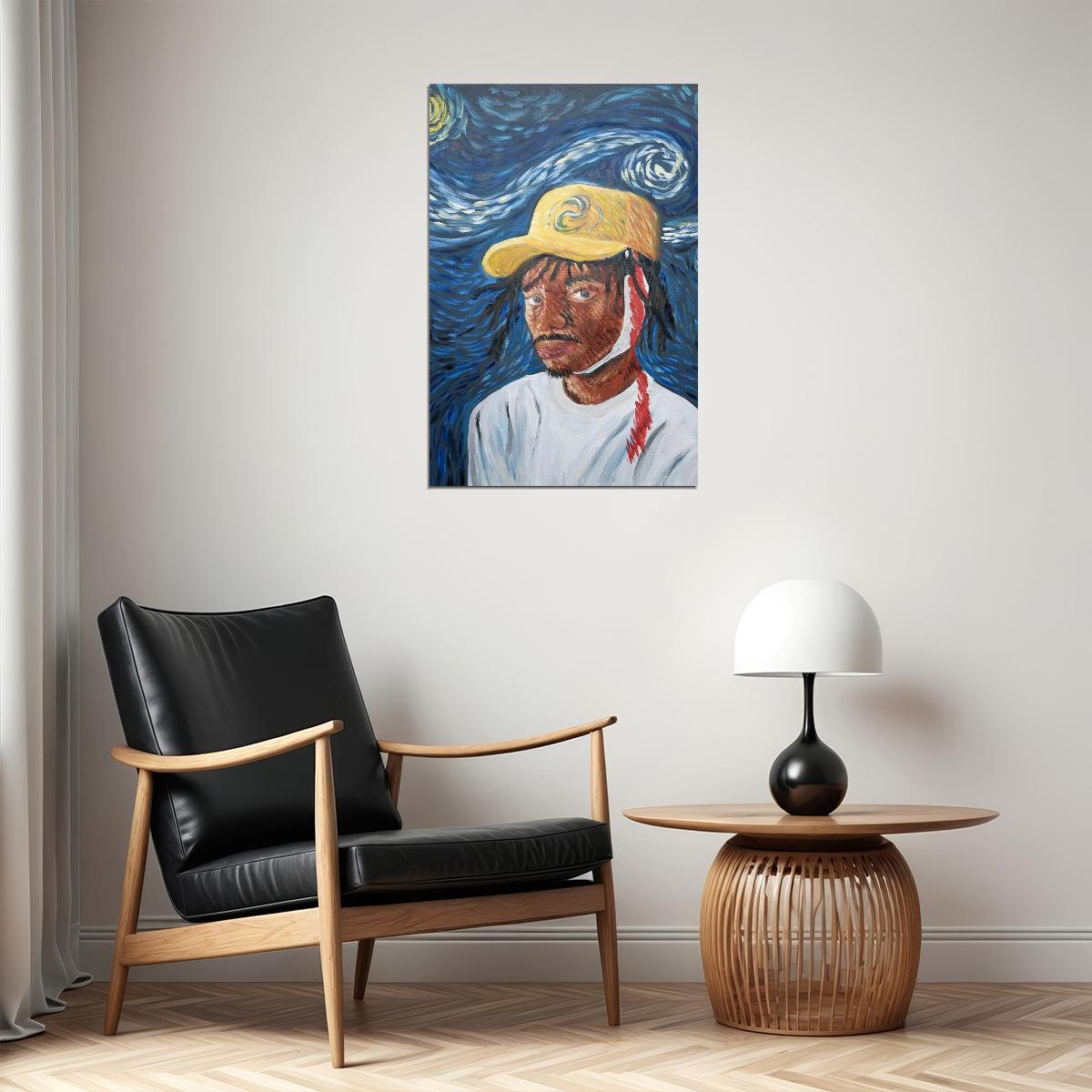Zelooperz Van Goghs Left Ear Music Album Poster Wall Art Print Home Wall Decor