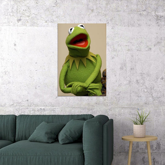 Kermit The Frog Fictional Character Poster Wall Art Print Home Wall Decor - xonomax