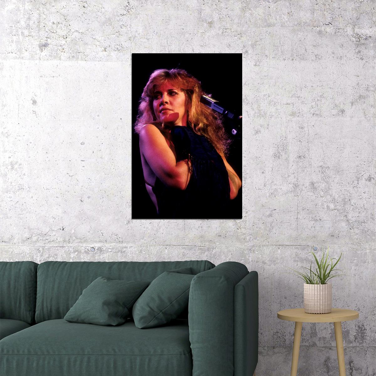 Stevie Nicks Fleetwood Mac Bella Donna Album Poster Wall Art Print Home Wall Decor - xonomax