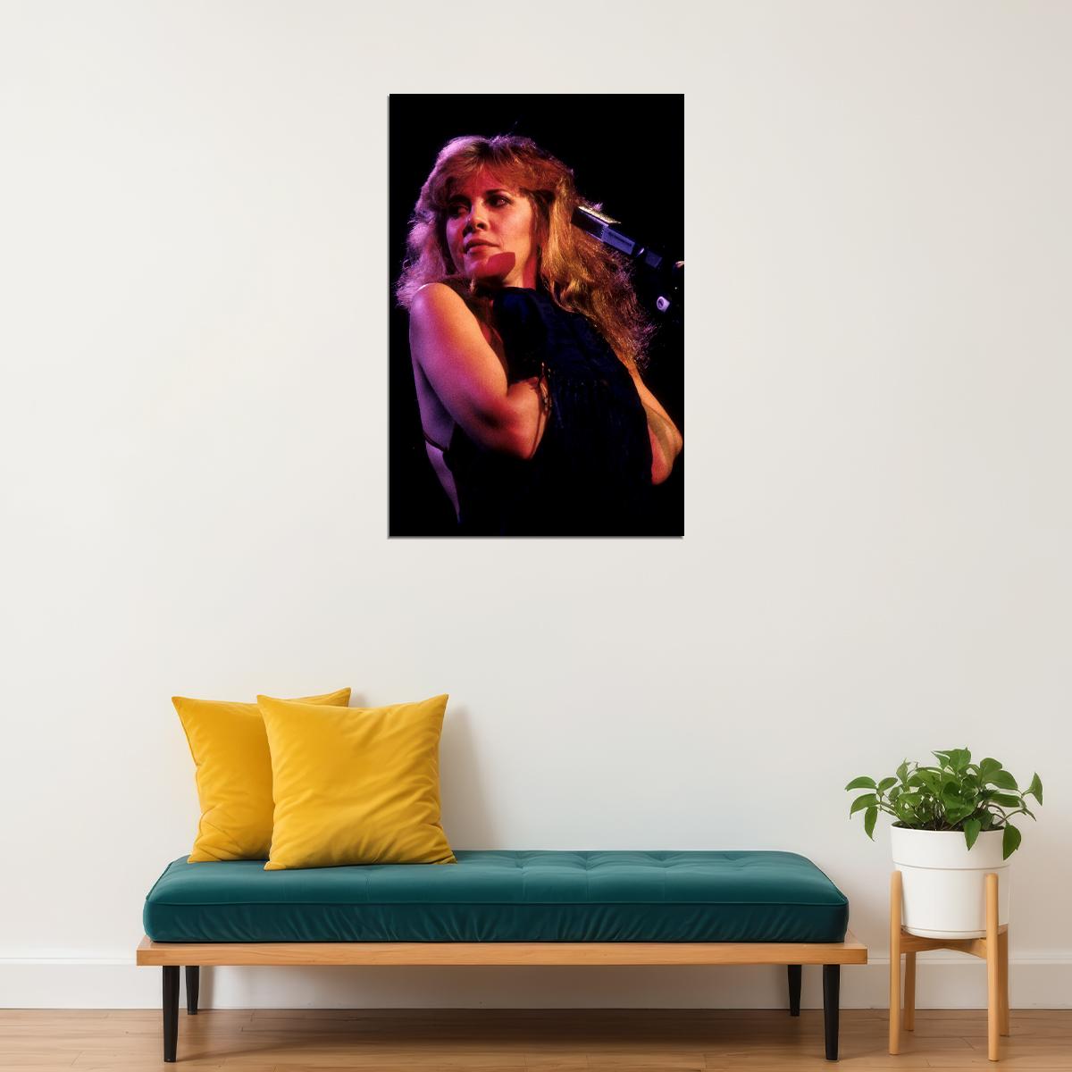 Stevie Nicks Fleetwood Mac Bella Donna Album Poster Wall Art Print Home Wall Decor - xonomax