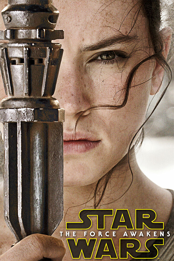 Star Wars The Force Awakens Solo Finn Leia Movie Poster Wall Art Print Home Wall Decor - xonomax