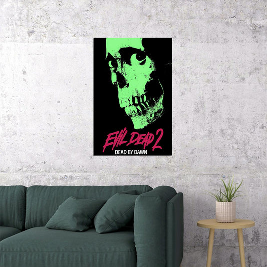 Evil Dead 2 Dead By Dawn American Black Comedy Poster Wall Art Print Home Wall Decor - xonomax