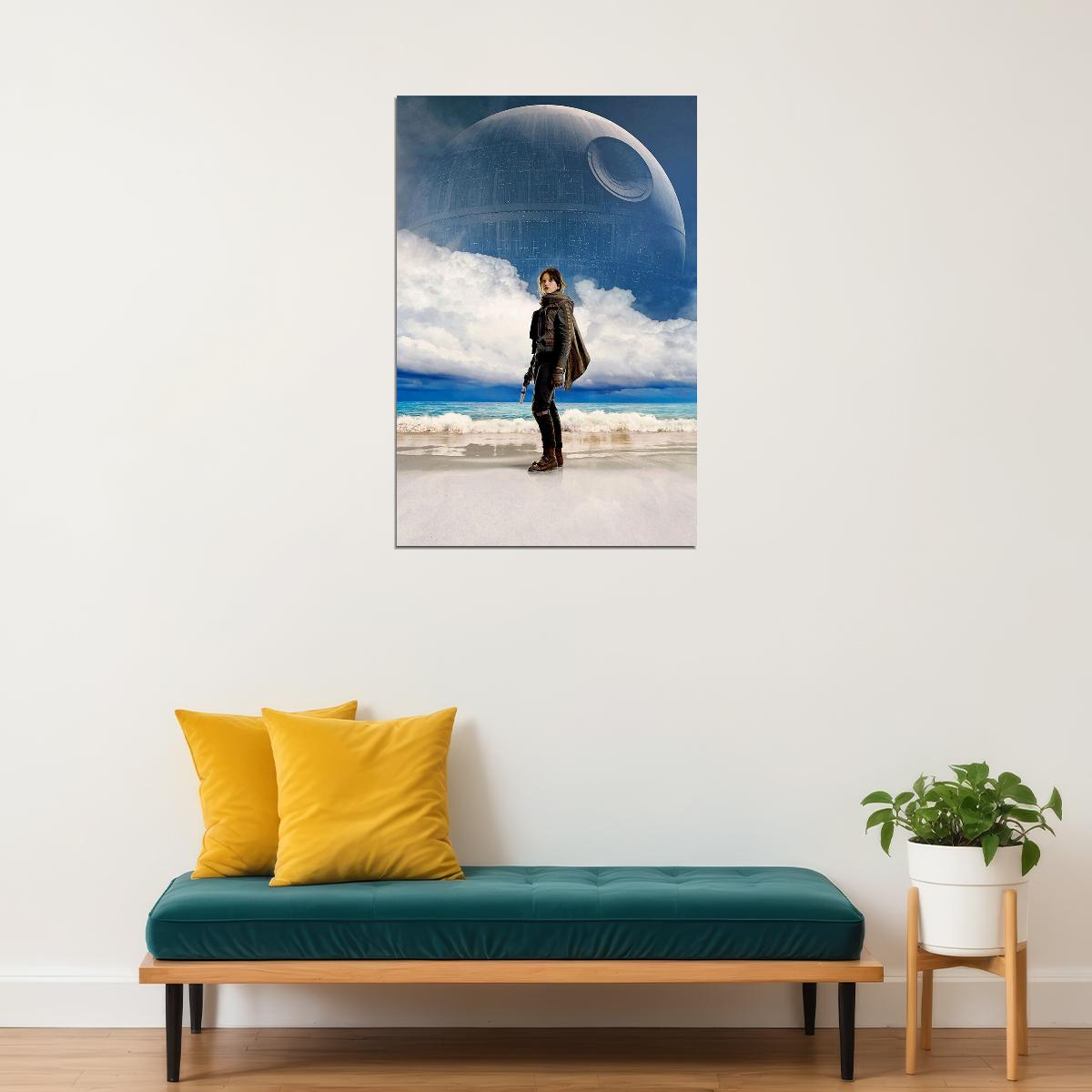 Star Wars Rogue One Fantasy Movie Poster Wall Art Print Home Wall Decor - xonomax