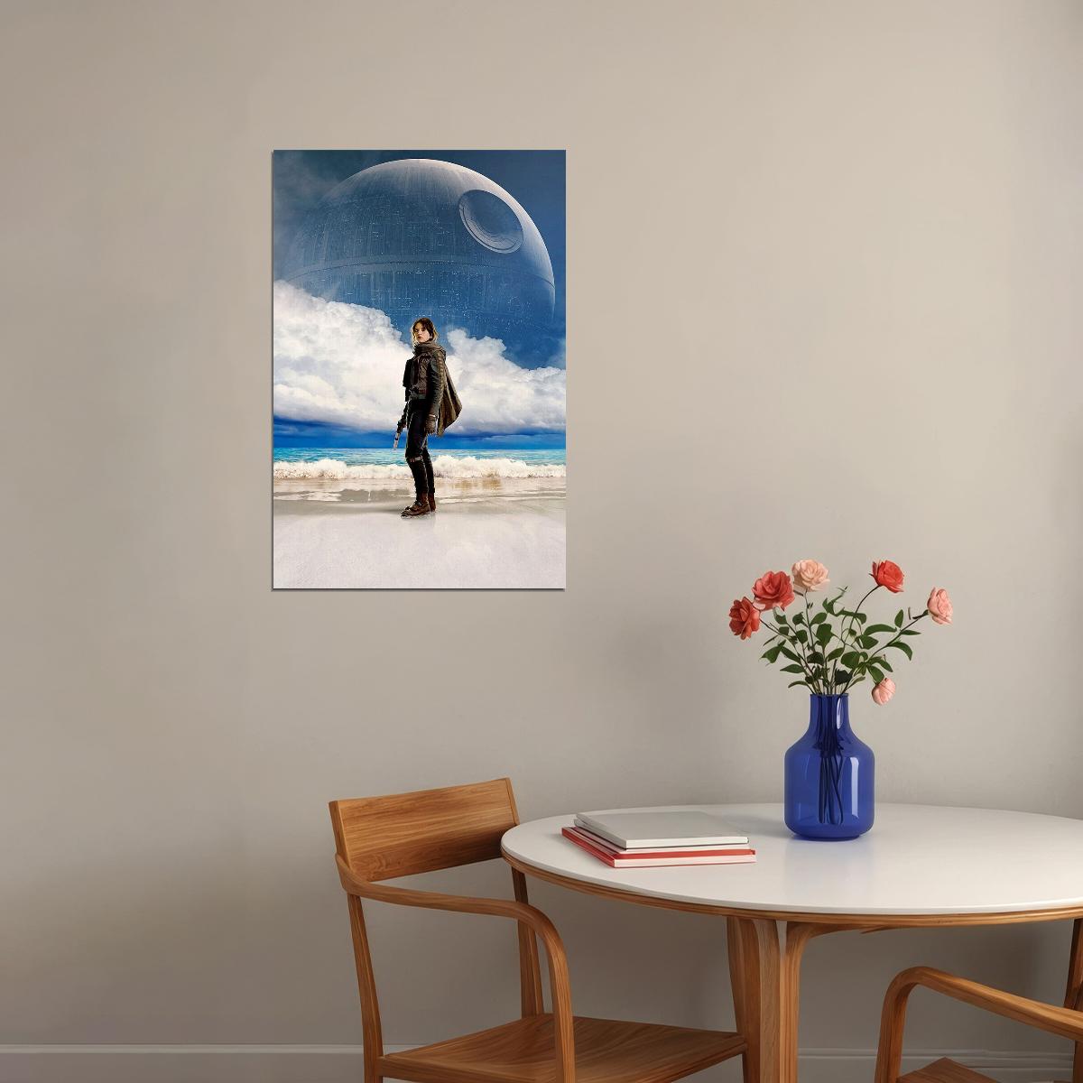 Star Wars Rogue One Fantasy Movie Poster Wall Art Print Home Wall Decor - xonomax