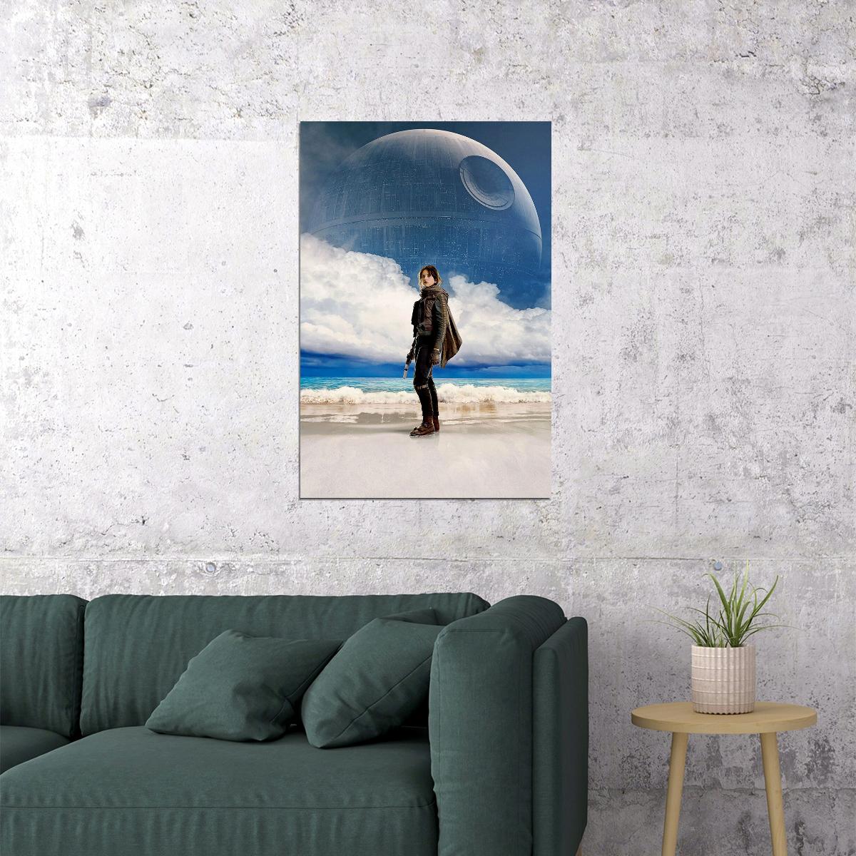 Star Wars Rogue One Fantasy Movie Poster Wall Art Print Home Wall Decor - xonomax