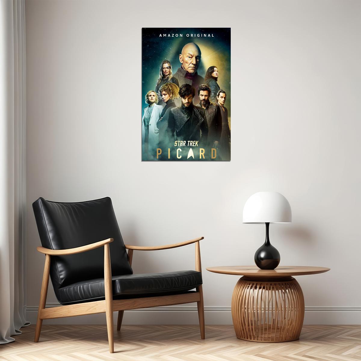 Star Trek Picard Action Fantasy Poster Wall Art Print Home Wall Decor - xonomax