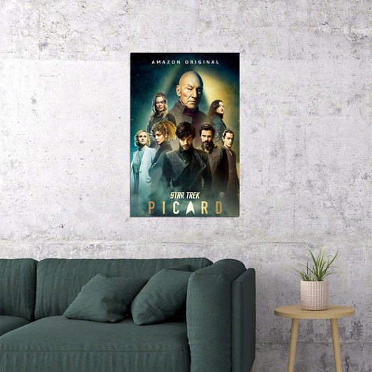 Star Trek Picard Action Fantasy Poster Wall Art Print Home Wall Decor - xonomax