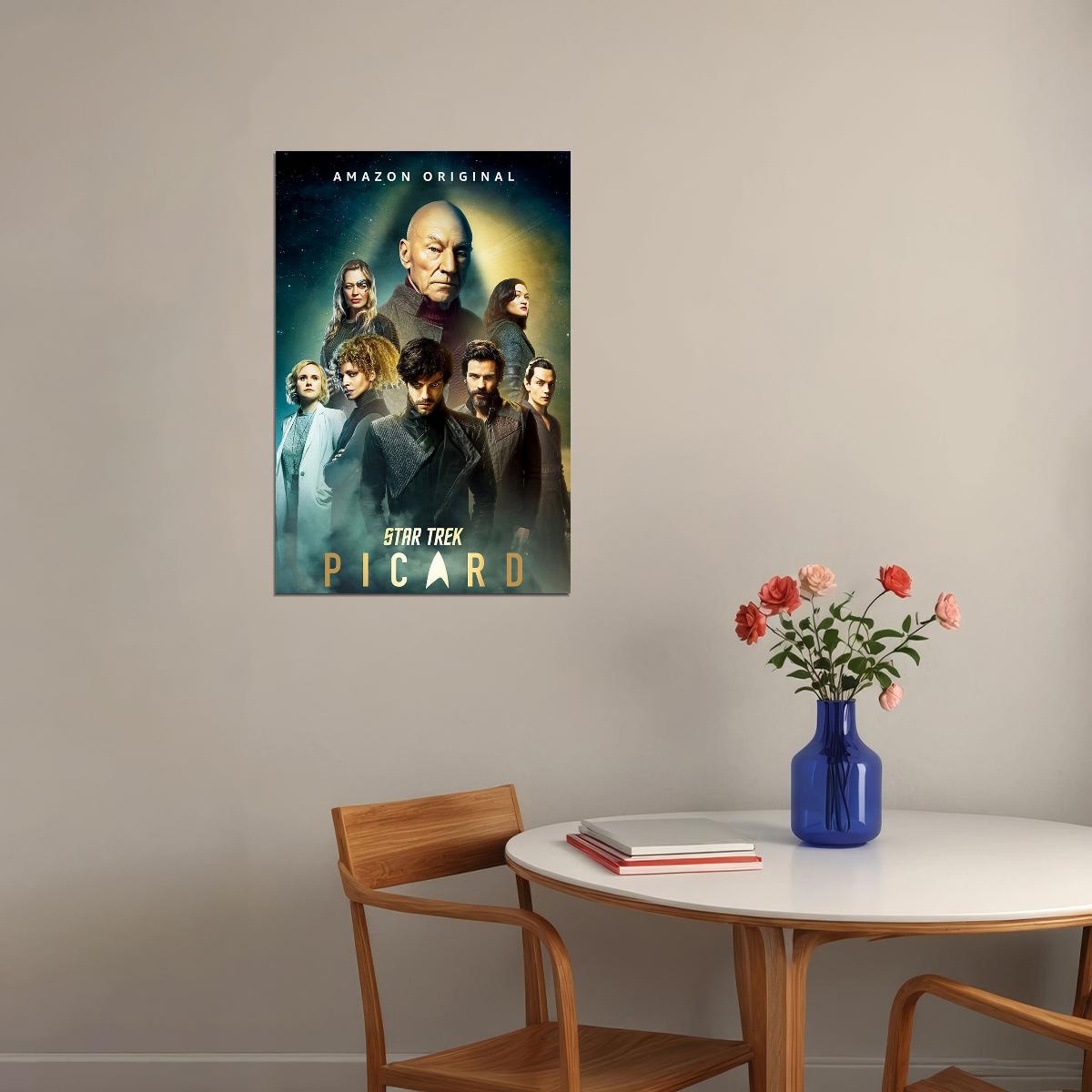 Star Trek Picard Action Fantasy Poster Wall Art Print Home Wall Decor - xonomax