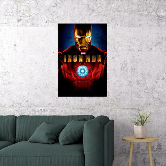 Iron Man Action Adventure Fantasy Poster Wall Art Print Home Wall Decor - xonomax