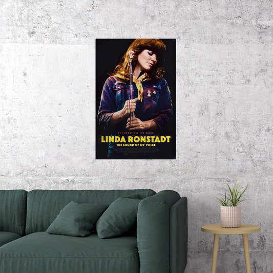 Linda Ronstadt The Sound Of My Voice Movie Documentary Poster Wall Art Print Home Wall Decor - xonomax