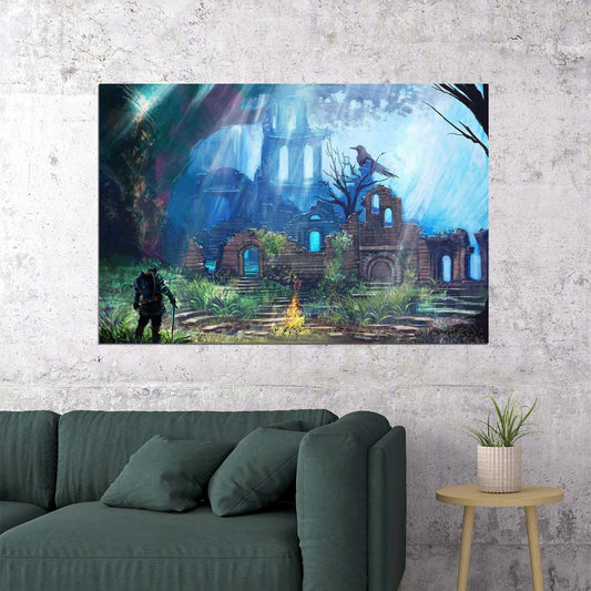 Dark Souls 2 Hot Game Video Game Action Game Poster Wall Art Print Home Wall Decor - xonomax