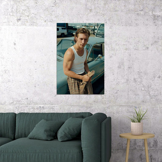 Jeremy Allen White American Actor Cinema Artist Poster Wall Art Print Home Wall Decor - xonomax