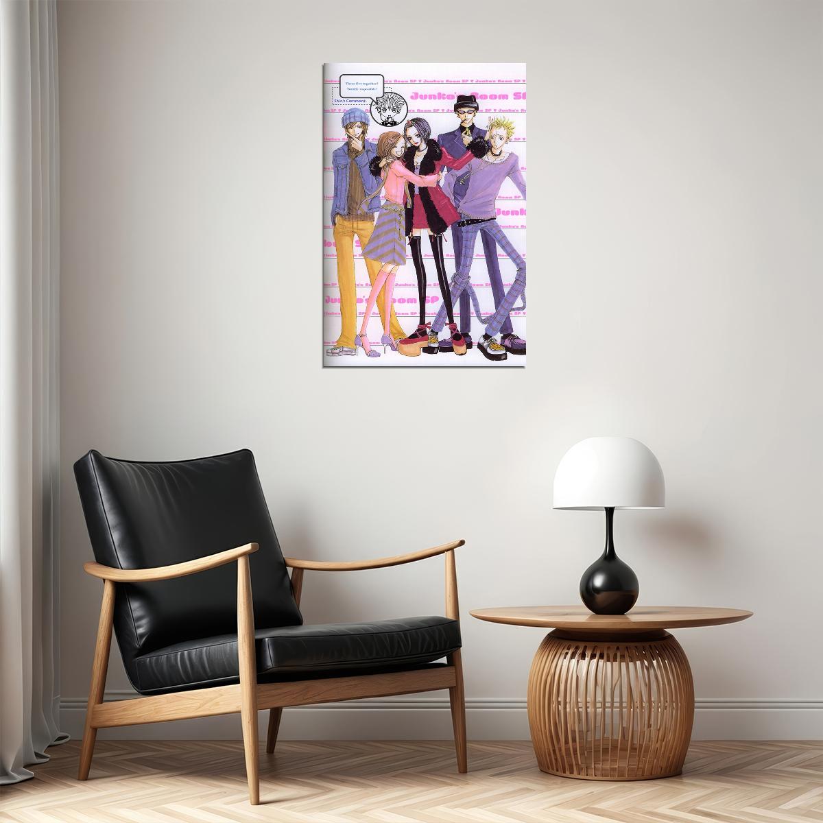 Classic Nana Japan Comedy Drama Anime Tv Series Poster Wall Art Print Home Wall Decor - xonomax