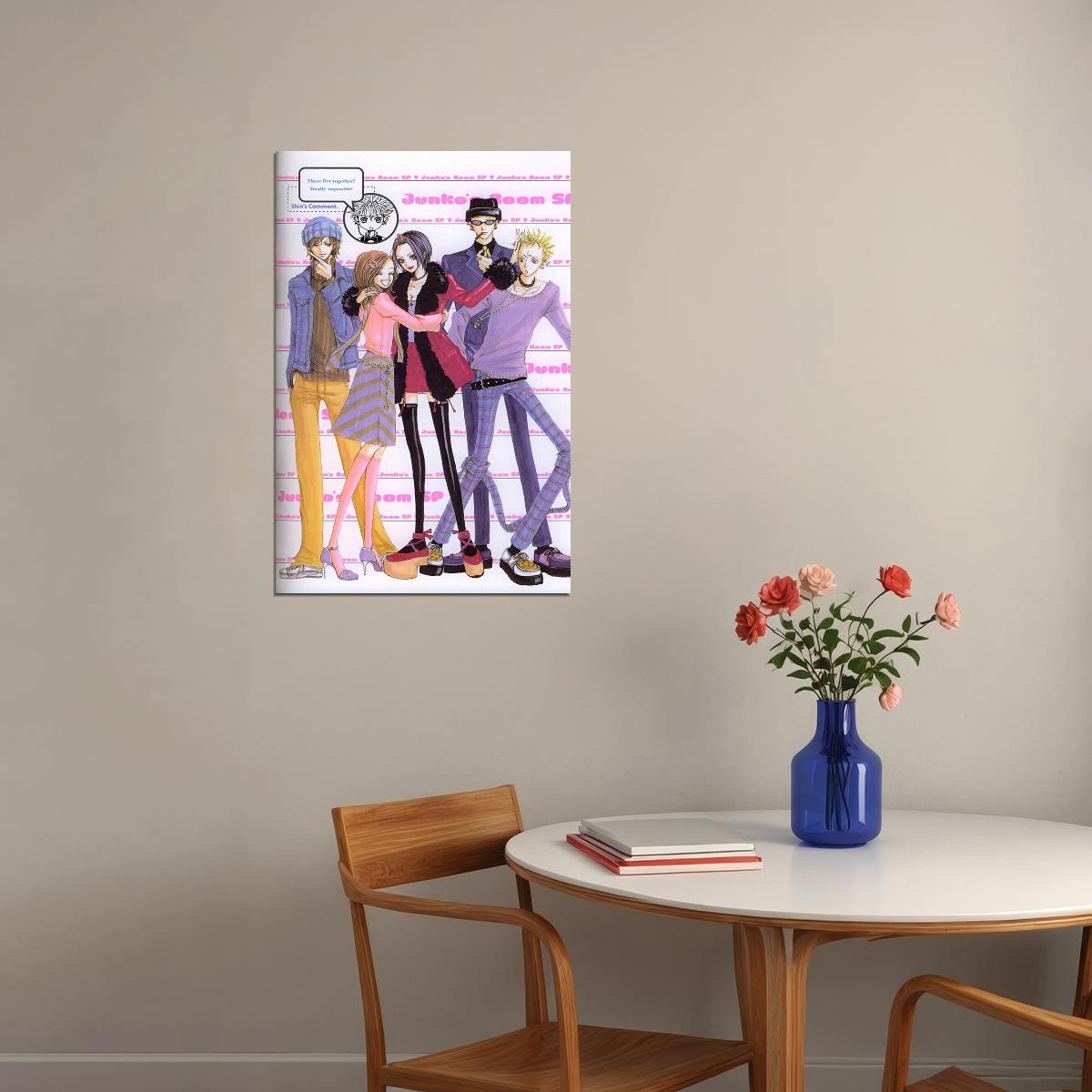 Classic Nana Japan Comedy Drama Anime Tv Series Poster Wall Art Print Home Wall Decor - xonomax