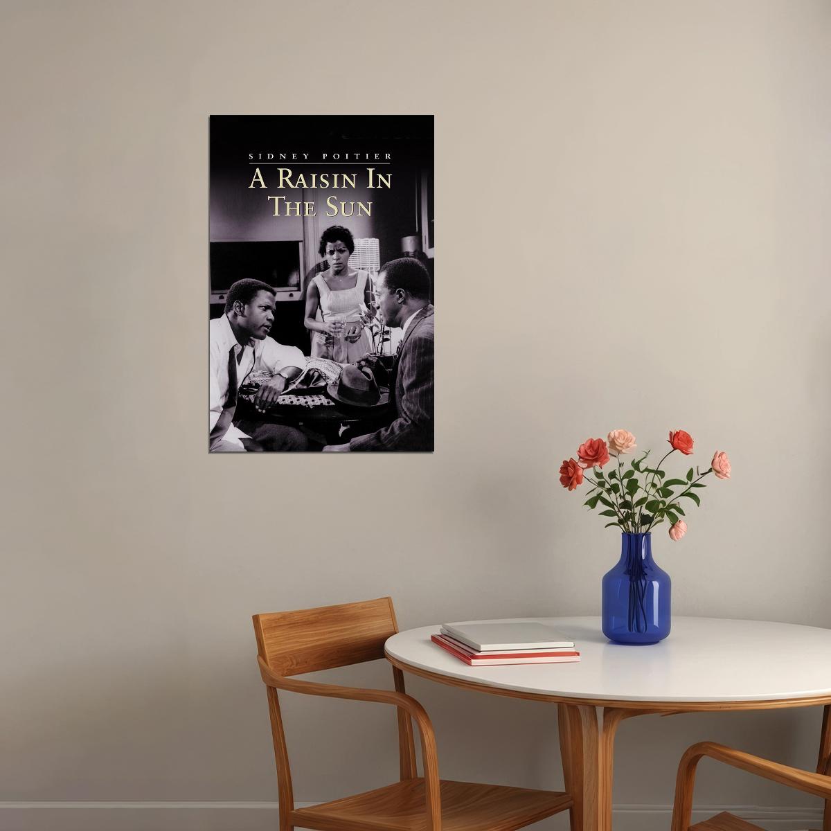 Raisin In The Sun Movie Drama Family Poster Wall Art Print Home Wall Decor - xonomax